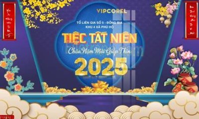 File gốc file in banner tết 2025 phông tết tất niên khai xuân chúc mừng năm mới 2025 TET1110 (in mica) trang trí