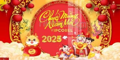 File ảnh file in banner tết 2025 phông tết tất niên khai xuân chúc mừng năm mới 2025 TET1126 (gốc) cho trang trí nhà hàng