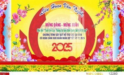 File gốc in tráng gương file in banner tết 2025 phông tết tất niên khai xuân chúc mừng năm mới 2025 TET1160 chi tiết