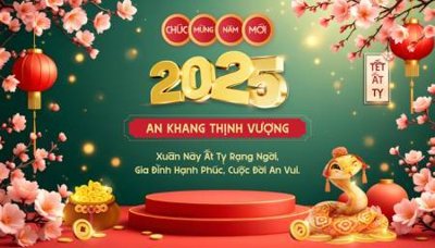 File tranh File in thông báo nghỉ tết 2025TET1224 (bản gốc) in lụa 5D