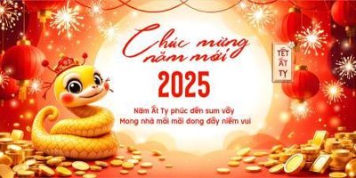 File tranh trang trí Background phông nền banner chúc mừng năm mới , tất niên tết 2025 TET1351 (file gốc)