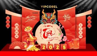 File tranh File check in decor backop trang trí cổng tết năm mới 2025 TET1436 (ảnh gốc) độc quyền