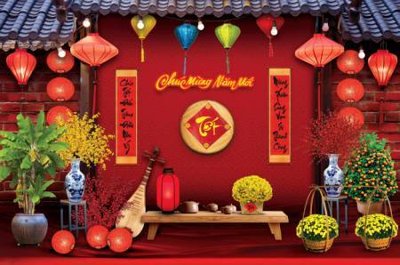 File tranh File tiểu cảnh tết check in phông tết 2025 TET1467 (bản gốc) trang trí văn phòng