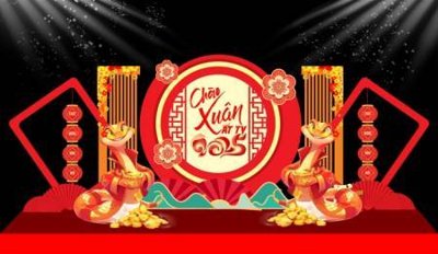 File in trần File backdrop decor check in xuân ất tỵ 2025 TET1707 (bản gốc) mây trời