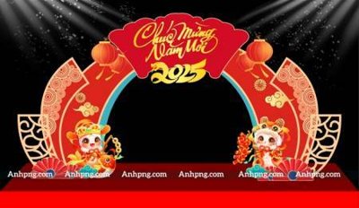 Tệp tin gốc File backdrop decor check in xuân ất tỵ 2025 TET1714 (dùng cho in) File backdrop decor check in xuân ất tỵ 2025 TET1714