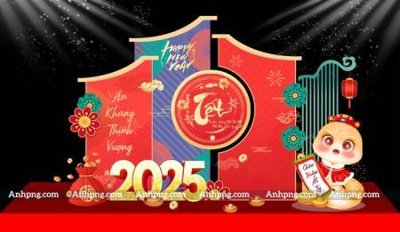 File tranh File backdrop decor check in xuân ất tỵ 2025 TET1729 (gốc) chủ đề con người