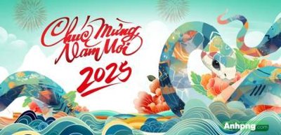 File tranh File phông nền tiệc tất niên tết 2025 Background backdrop chào xuân ất tỵ TET1766 (gốc) in vải canvas