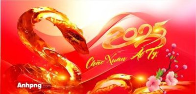 File ảnh File phông nền tiệc tất niên tết 2025 Background backdrop chào xuân ất tỵ TET1802 (gốc) trang trí khách sạn