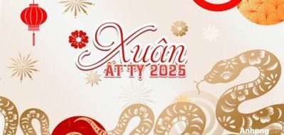 File gốc File phông nền tiệc tất niên tết 2025 Background backdrop chào xuân ất tỵ TET1803 (in lụa) tranh phong thủy