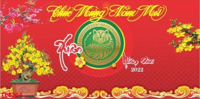 Tải file gốc file in baner tết 2023 phông tết tất niên khai xuân TET204 (in khổ lớn) không vỡ