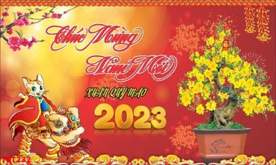 File gốc file in baner tết 2023 phông tết tất niên khai xuân TET232 (cho in ấn) từ Filetranh.com