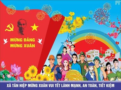 File gốc file in baner tết 2023 phông tết tất niên khai xuân TET501 (chuẩn màu) cho in offset