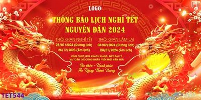 File gốc file in baner tết 2023 phông tết tất niên khai xuân TET544 (PNG) chất lượng cao