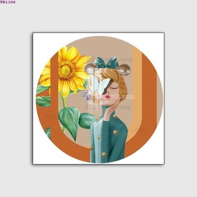 Ảnh gốc File gốc in tranh tổng hợp TH1106 (nét căng) in mica