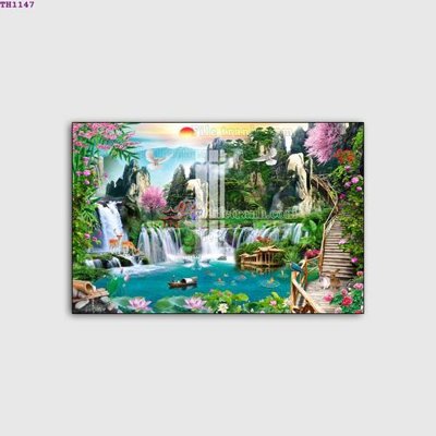 File gốc File gốc in tranh tổng hợp TH1147 (in lụa) trang trí tường