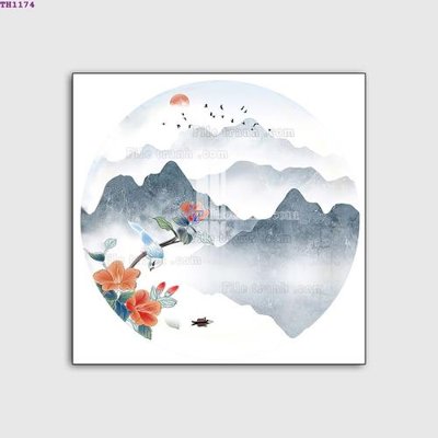 File gốc File gốc in tranh tổng hợp TH1174 (in mica) trang trí