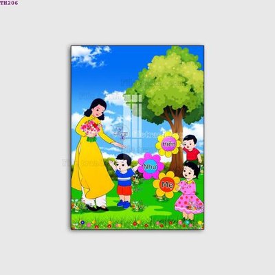 File in trần File gốc in tranh tổng hợp TH206 (bản gốc) đại dương