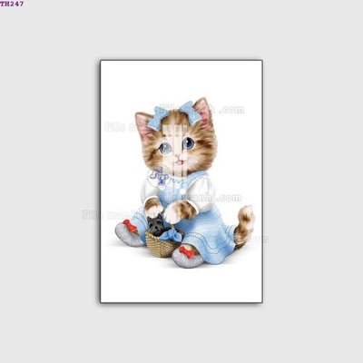 File tranh gốc in trần nhà File gốc in tranh tổng hợp TH247 3D