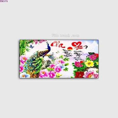 File gốc File gốc in tranh tổng hợp TH375 (in lụa) chi tiết cao