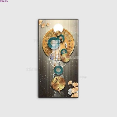 File gốc File gốc in tranh tổng hợp TH633 (in lụa) tranh phong thủy