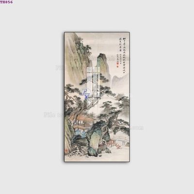 Tải file gốc in lụa File gốc in tranh tổng hợp TH856 siêu nét