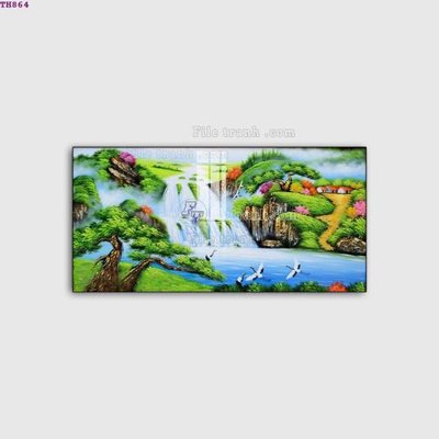 File tranh File gốc in tranh tổng hợp TH864 (ảnh gốc) không bị mờ