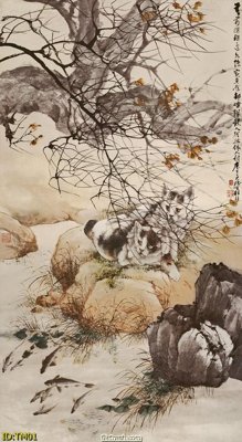 Tải file gốc in lụa File tranh thủy mặc TM01 siêu nét