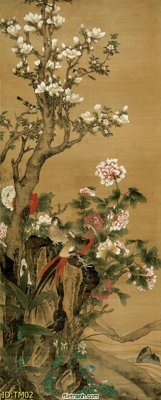 File tranh in mica File tranh thủy mặc TM02 (độ phân giải cao)