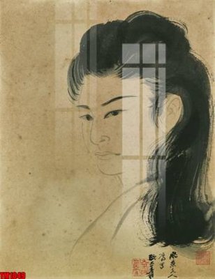 File gốc File tranh thủy mặc trung quốc TM1049 (cho in 3D) độc đáo