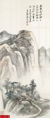 File gốc File tranh thủy mặc trung quốc TM1121 (thiết kế) độc quyền