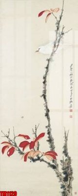 File tranh gốc File tranh thủy mặc trung quốc TM1129 chủ đề hiện đại