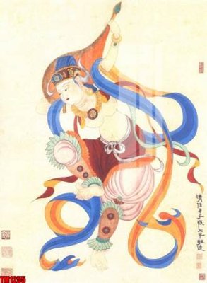 File ảnh File tranh thủy mặc trung quốc TM1255 (gốc) cho trang trí nhà hàng