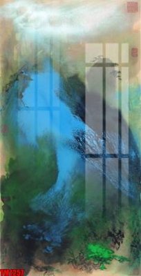 File gốc in ấn File tranh thủy mặc trung quốc TM1257 (sẵn sàng tải về)