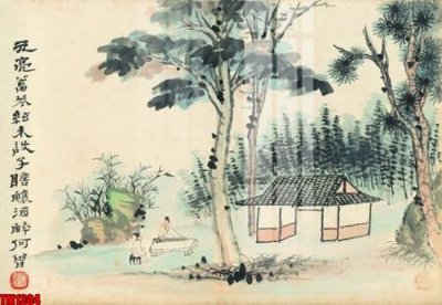 Tải file File tranh thủy mặc trung quốc TM1304 (gốc) làm file quảng cáo