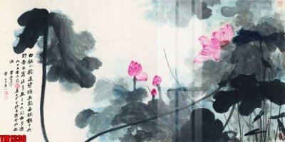 File PSD File tranh thủy mặc trung quốc TM1336 (bản gốc) dễ dàng edit