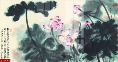 Cung cấp file tranh gốc File tranh thủy mặc trung quốc TM1337 độc quyền