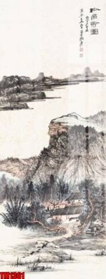 Download file File tranh thủy mặc trung quốc TM1361 (gốc) in mica cao cấp