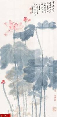 File gốc File tranh thủy mặc trung quốc TM1388 (in tráng gương) sang trọng