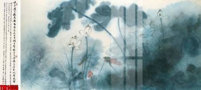 File tranh File tranh thủy mặc trung quốc TM1455 (bản gốc) in lụa 5D