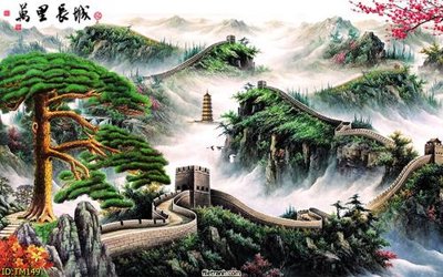 Tệp tin gốc File tranh thủy mặc TM149 (dùng cho in ấn) chuyên nghiệp