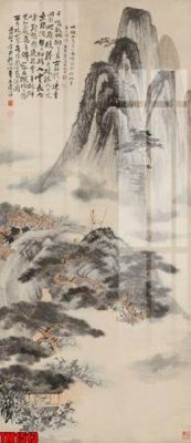 Hình ảnh gốc File tranh thủy mặc trung quốc TM1513 (để in khổ lớn)