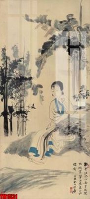 File gốc File tranh thủy mặc trung quốc TM1531 (cho in 3D) độc đáo