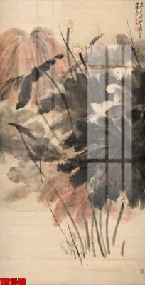 Ảnh mô tả file gốc in mica File tranh thủy mặc trung quốc TM1548
