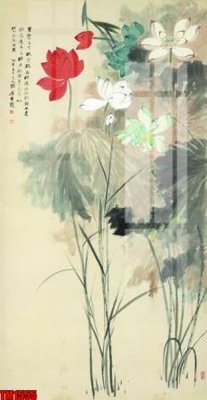 File gốc File tranh thủy mặc trung quốc TM1555 (PSD/TIFF) độ phân giải cao