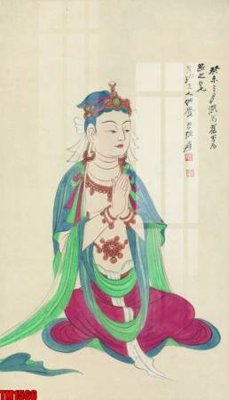 Download file File tranh thủy mặc trung quốc TM1566 (gốc) in mica bàn thờ