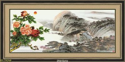 Tải file File tranh thủy mặc TM268 (ảnh gốc) in gạch men