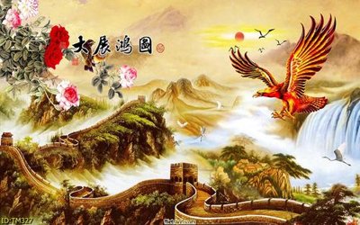 File gốc File tranh thủy mặc TM327 (phiên bản chuẩn) để in ấn