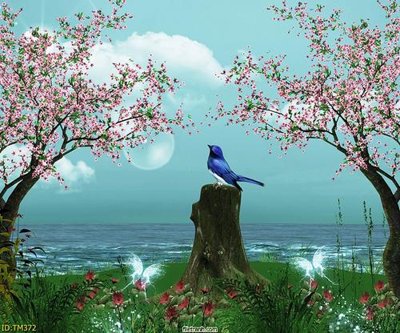 Ảnh mô tả file gốc in mica File tranh thủy mặc TM372