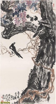 Ảnh mô tả file gốc in mica File tranh thủy mặc TM476