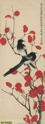 File ảnh File tranh thủy mặc TM493 (gốc) in PP, decal